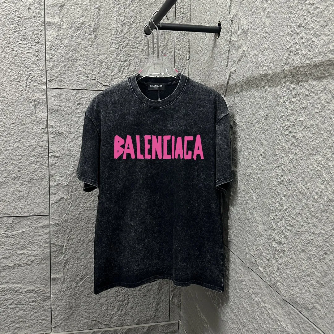 BAL* *2025 New Arrival Retro logo B T Same Style ： Size：S M L XL XXL